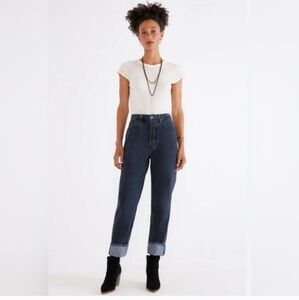 🆕Etica Bryce Pinch Waist Boyfriend Jeans Button Fly Womens Size 29